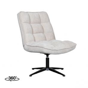 Draaifauteuil Vince 63x74x91 cm