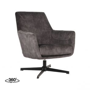 Draaifauteuil Toby 75x80x85 cm